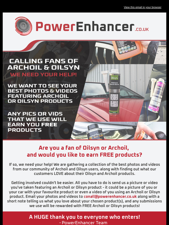 Want to earn FREE products? 🔥 We need your help! 🎉