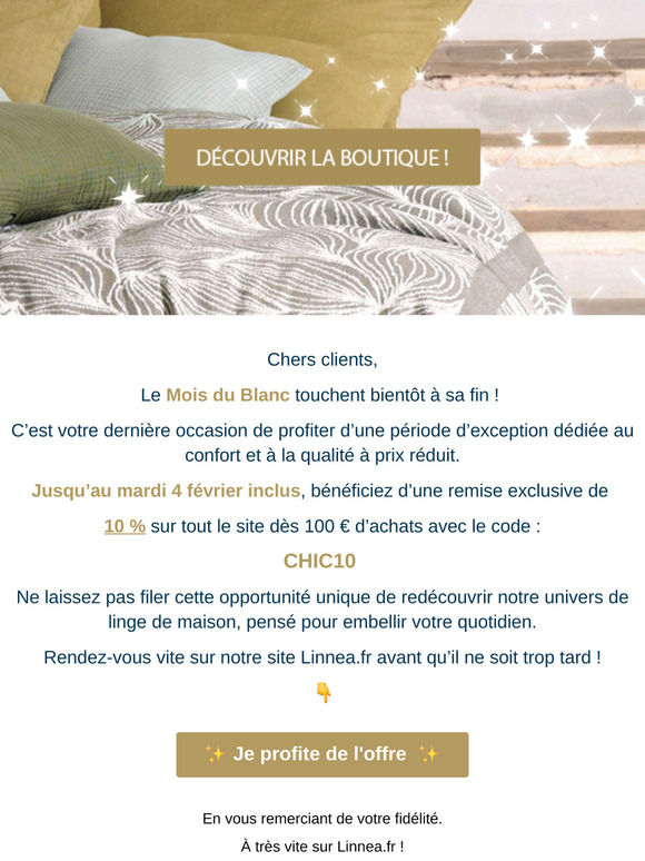 Top départ ! Le mois du blanc 📣