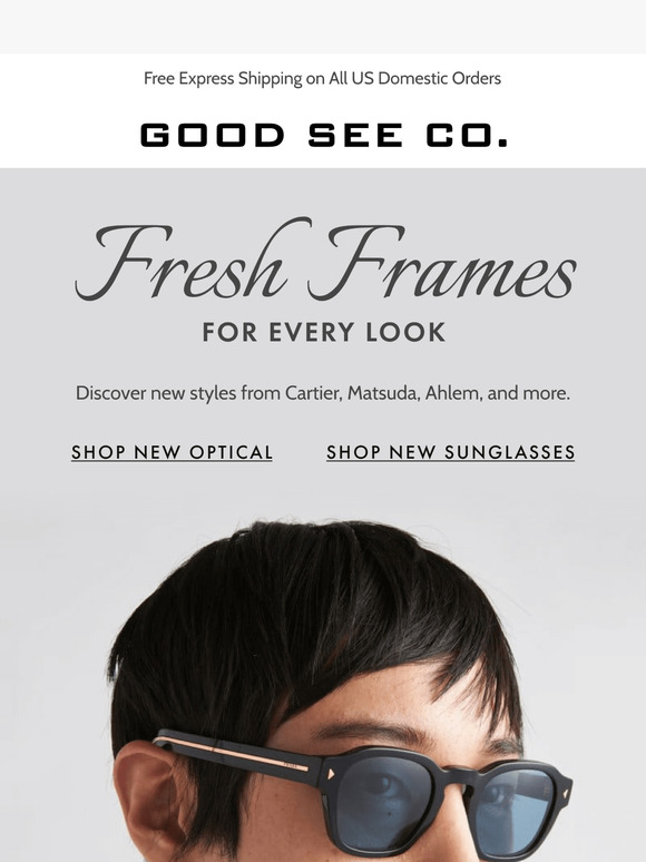 Just In: Fresh Looks From Cartier, Matsuda & Ahlem