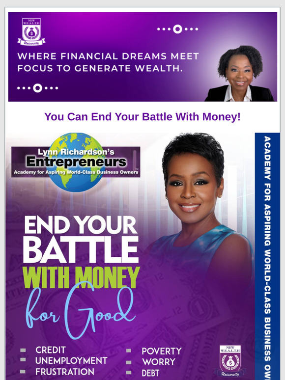 It's Time To End Your Battle With Money