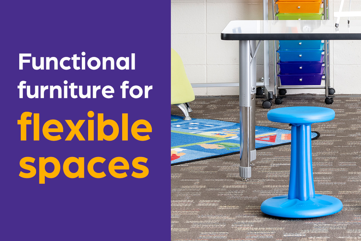 Functional furniture for flexible spaces