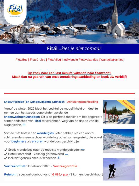 Last Minute Wintervakantie naar Stanzach? ❄️