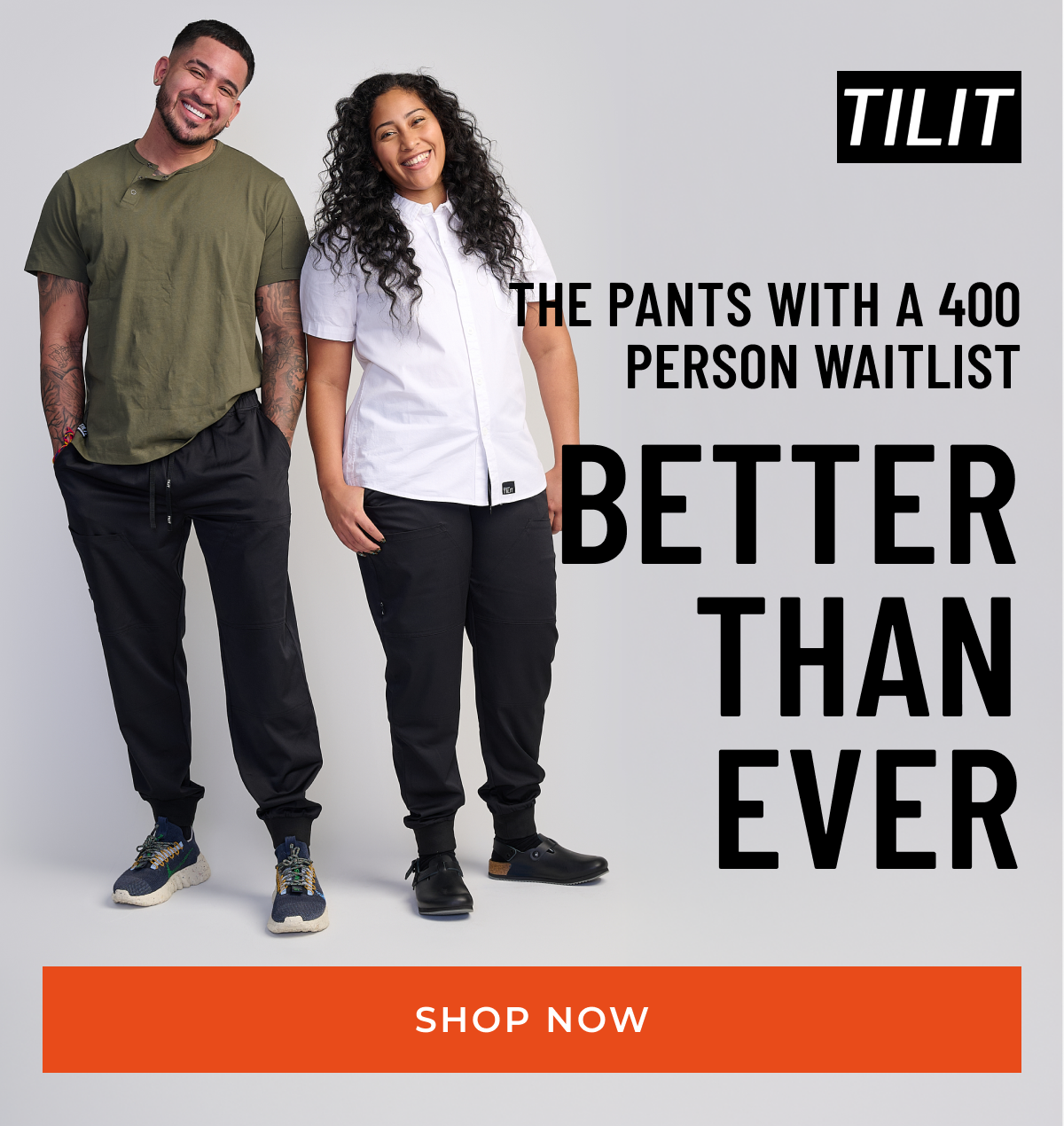 TILIT | THE PANTS WITH A 400 PERSON WAITLIST | BETTER THAN EVER [SHOP NOW]
