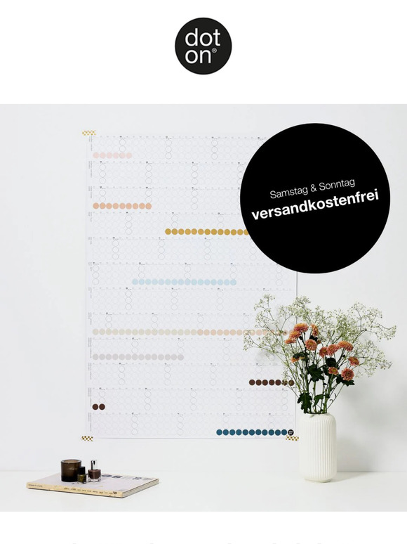 🎉 Dieses Wochenende: Versandkostenfrei shoppen bei dot on!