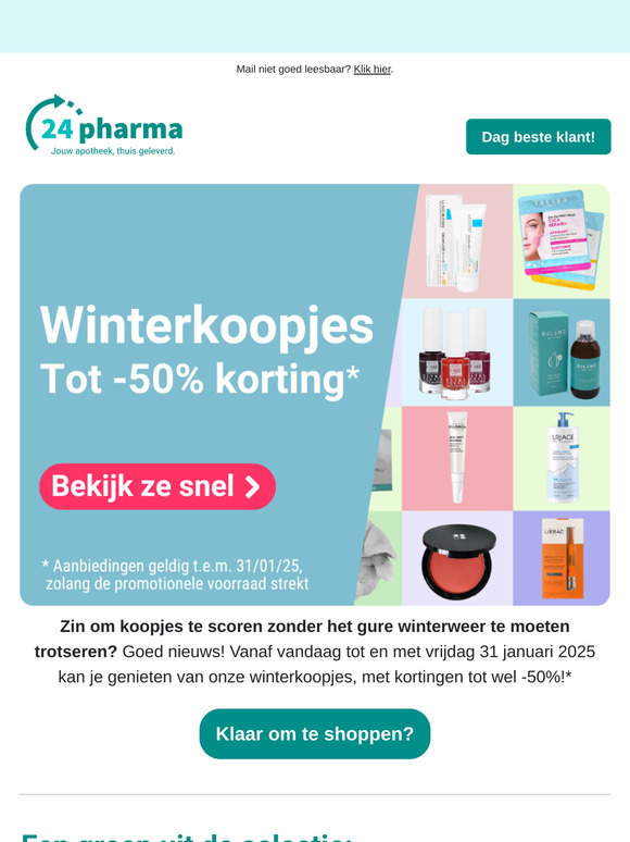 Winterkoopjes: tot wel 50% korting! 🛍️