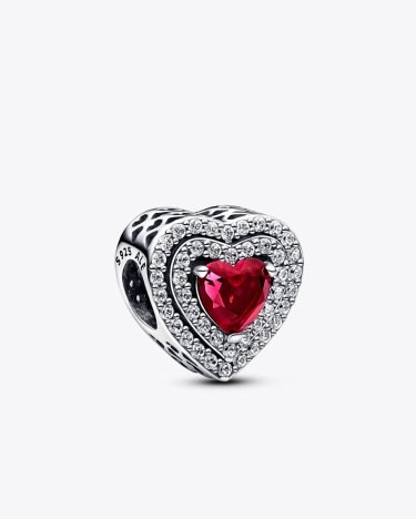 Sparkling Levelled Heart Charm
