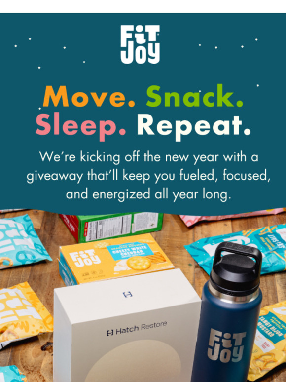 Win a YEAR SUPPLY of FitJoy + More!