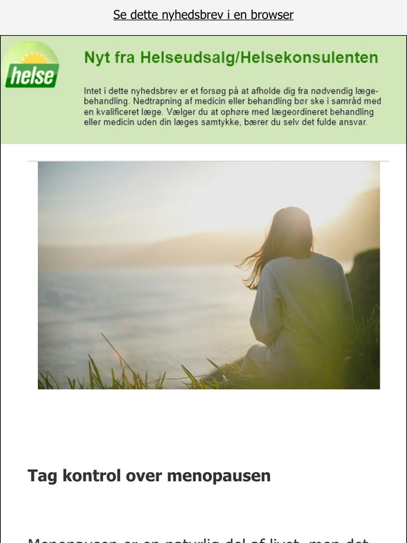 Tag kontrol over Menopausen
