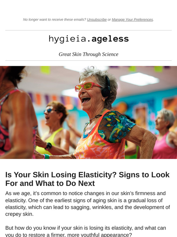 💪 Is Your Skin Losing Elasticity? Signs to Look For and What to Do Next 💪