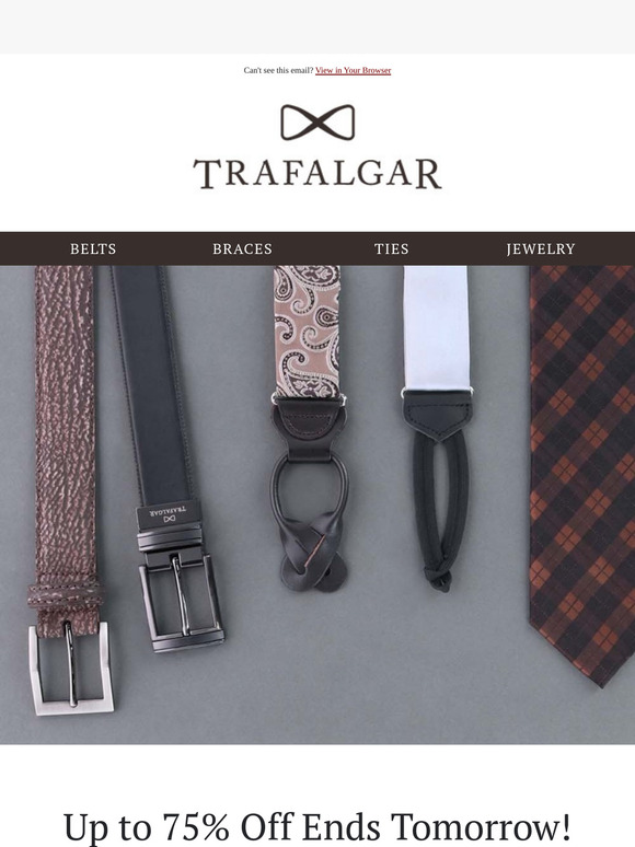 Up to 75% Off Ends Tomorrow!