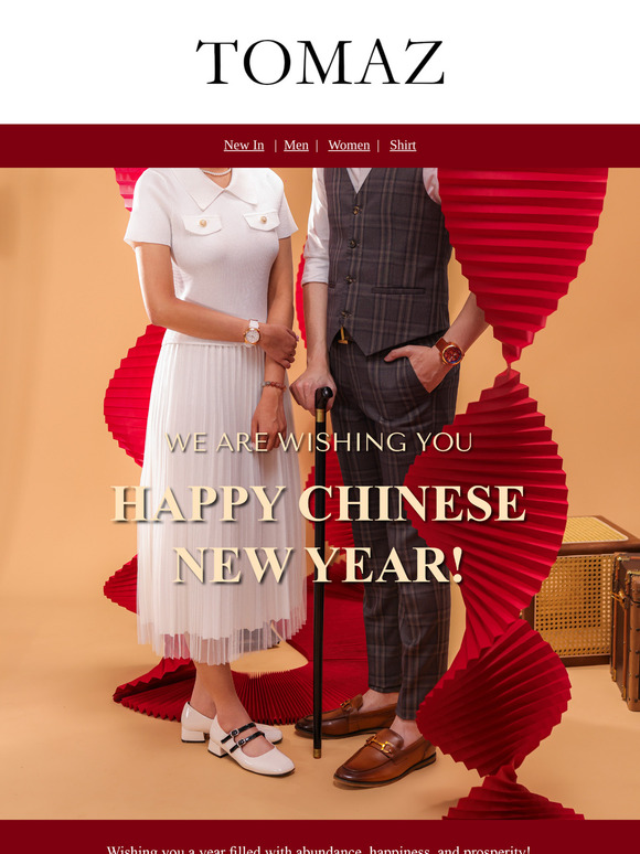 We are wishing you Happy Chinese New Year!