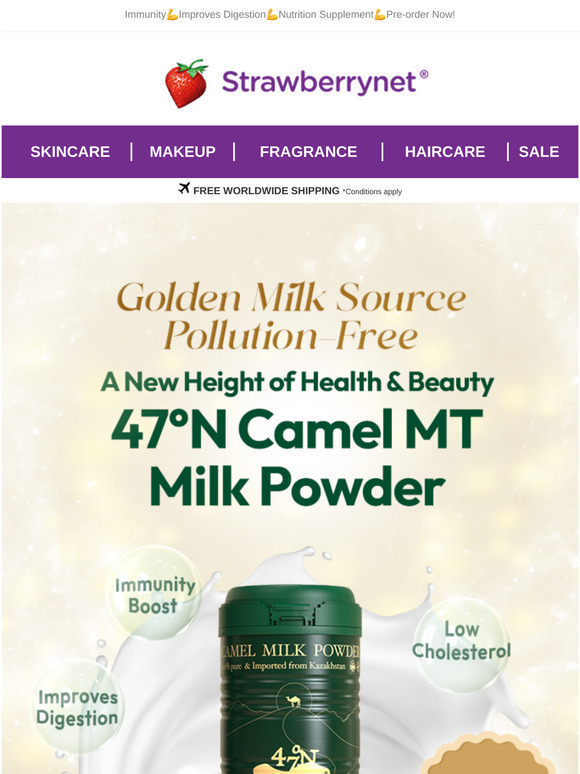 US$137 Only! Camel MT Camel Milk Powder🤩New Product!