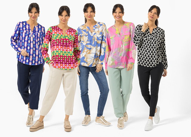 215150 STEFFEN SCHRAUT Bluse Mailand