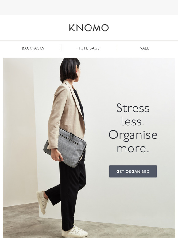 "Getting organised is self-care"
