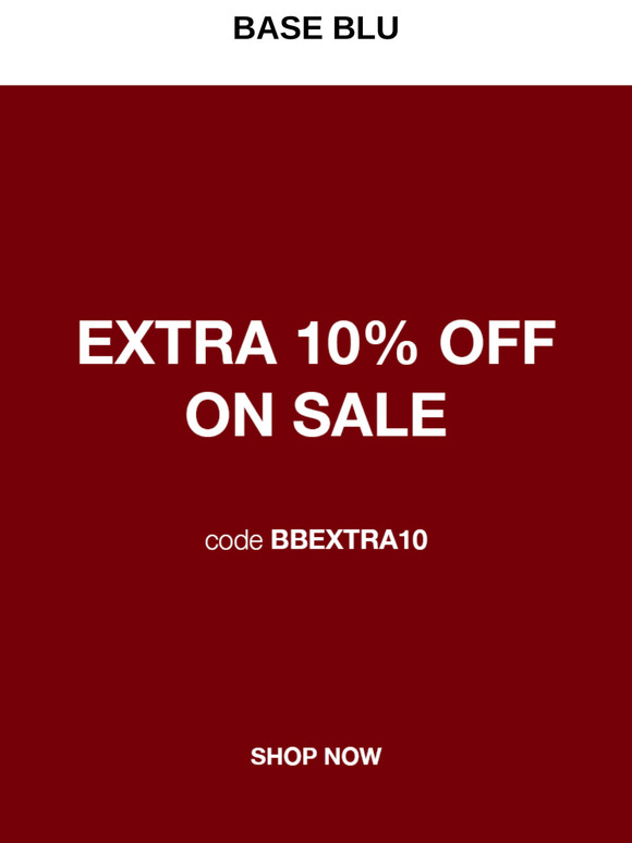 Extra 10% on AW24 Sale
