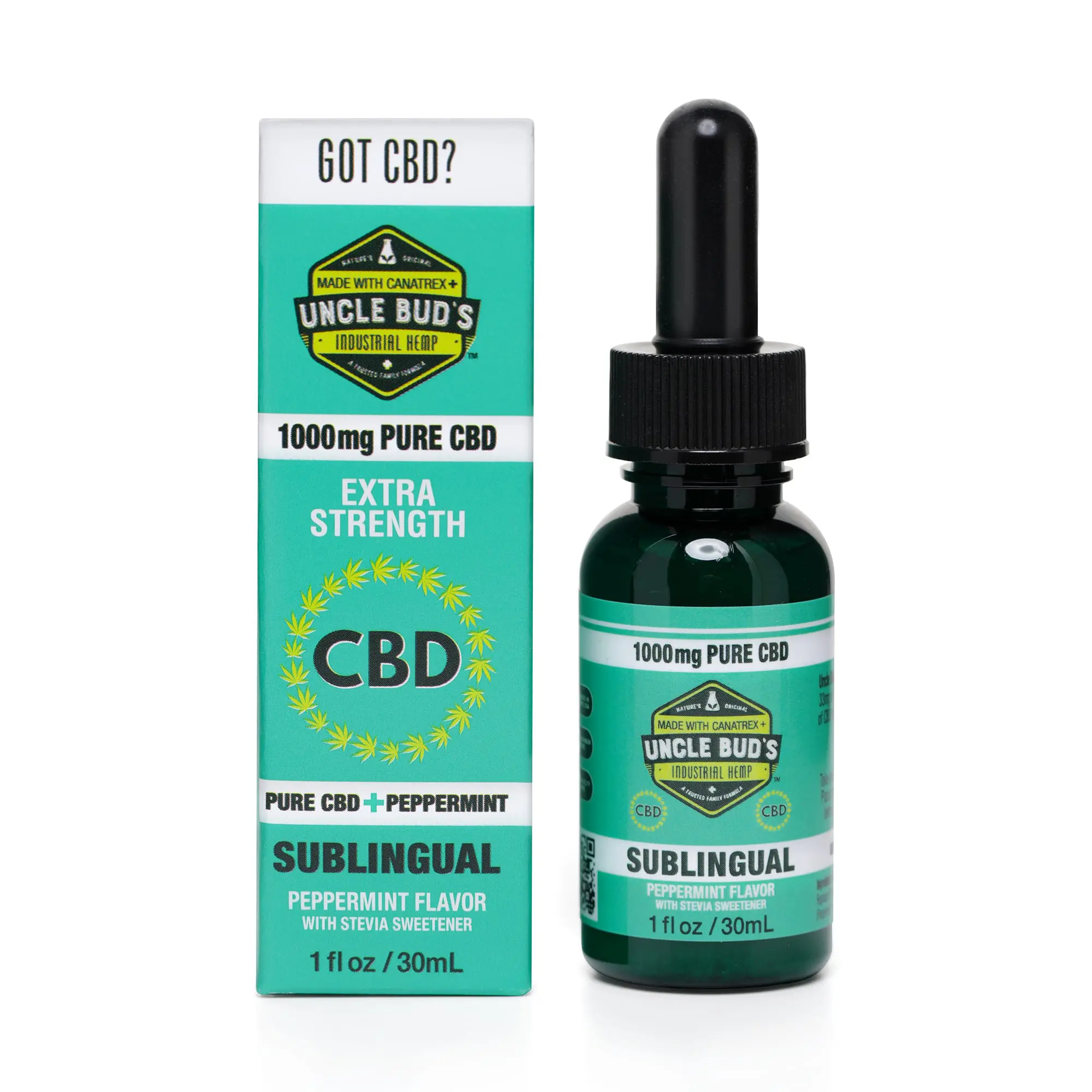 Uncle Bud’s 1000mg CBD Sublingual Tincture