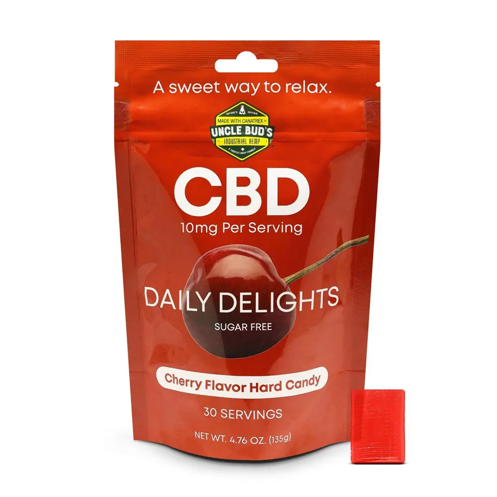 Uncle Bud’s CBD Cherry Candies