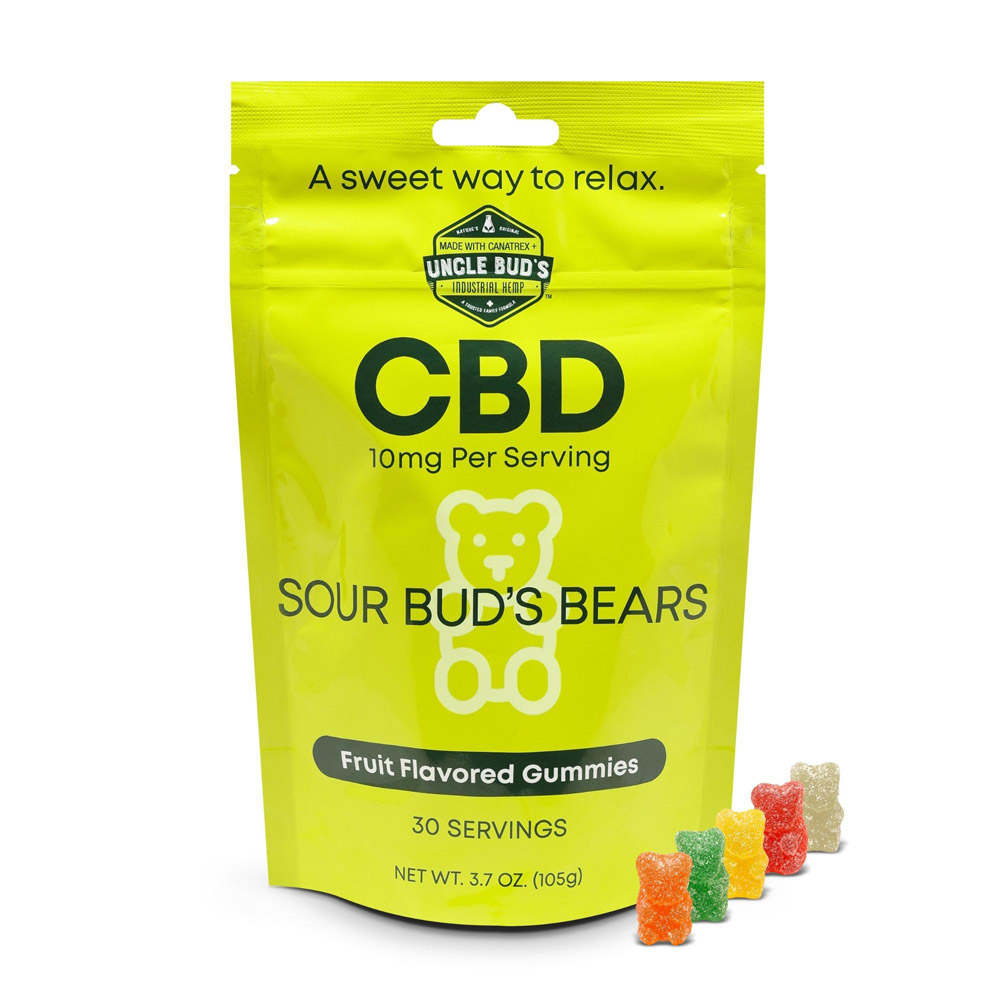 Uncle Bud’s CBD Sour Bud’s Bears