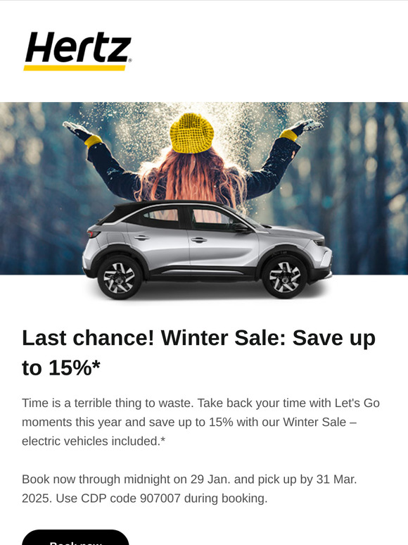 ❄️ Last chance! Winter Sale: Save up to 15%.
