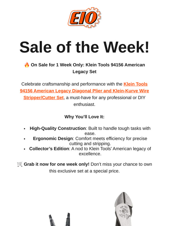 🛠️ Klein Tools Specials: Limited-Time Offers and New Arrivals! 🛠️
