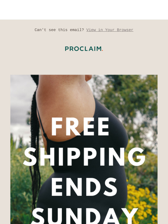 LAST CHANCE: We're covering shipping this weekend