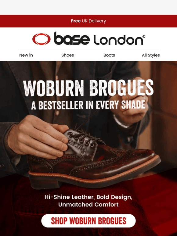Meet Woburn: The Bestselling Brogues in Three Stunning Colours
