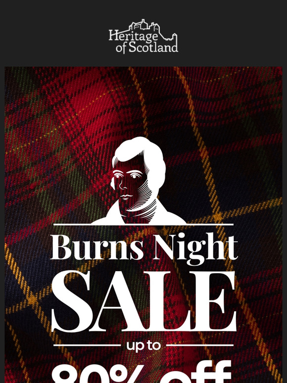 Cheers to Burns Night! Enjoy 25% Savings 🥃