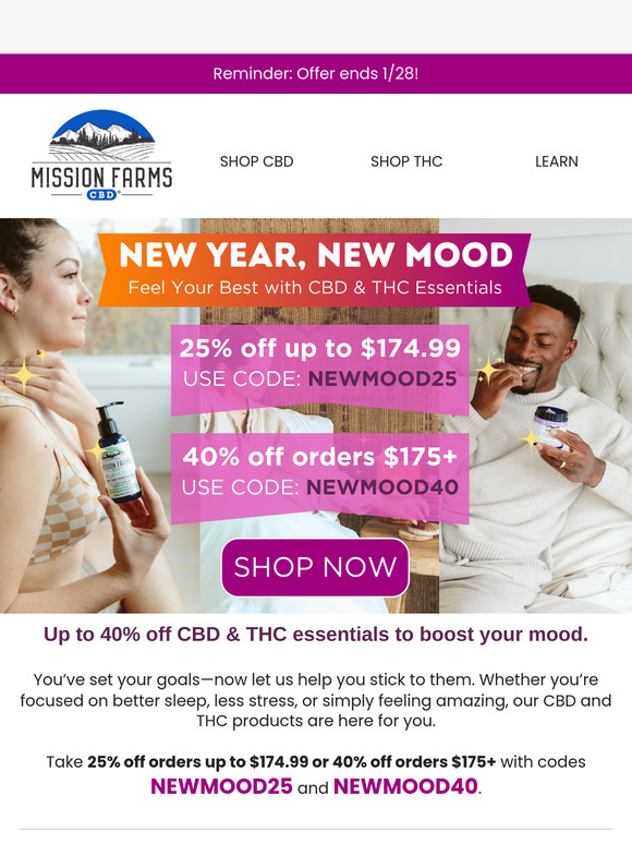 Your New Mood Sale Ends Soon!