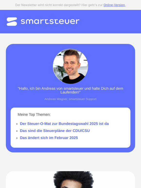 Der Steuer-O-Mat zur Bundestagswahl 2025 ist da!