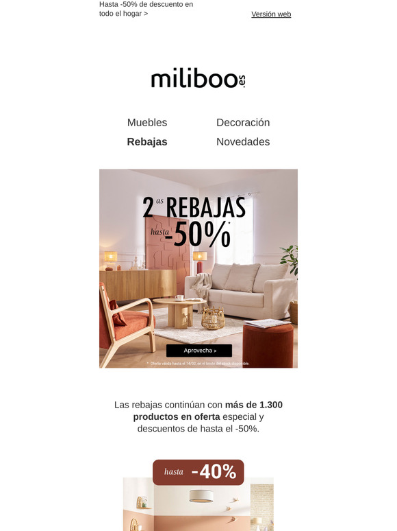 ¡Aprovecha ahora las 2as rebajas!