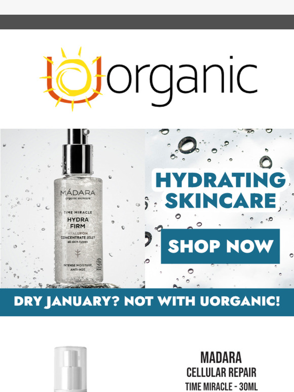 Dry January? Not With UOrganic.co.uk.....