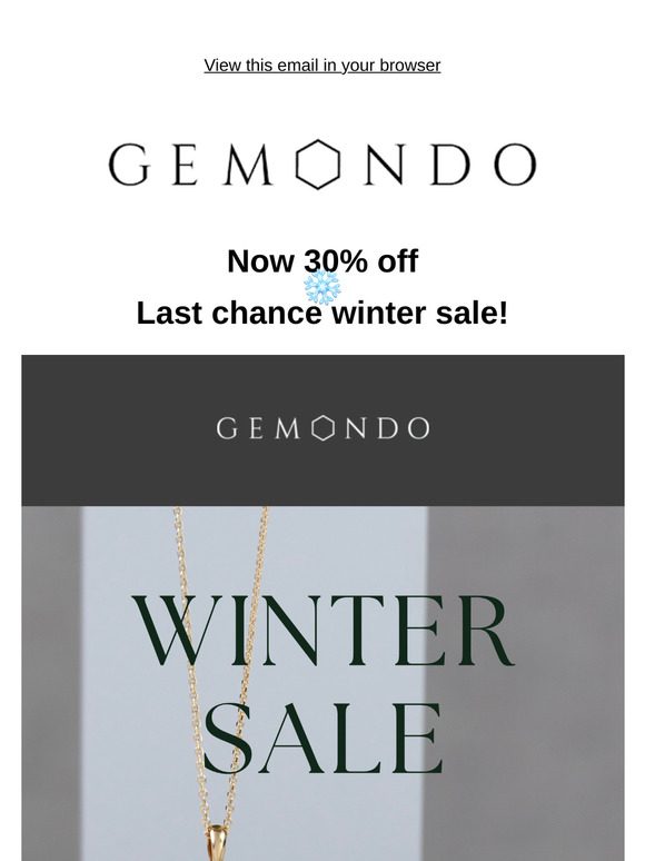 Last Chance: 6 Days Left of Our Winter Sale