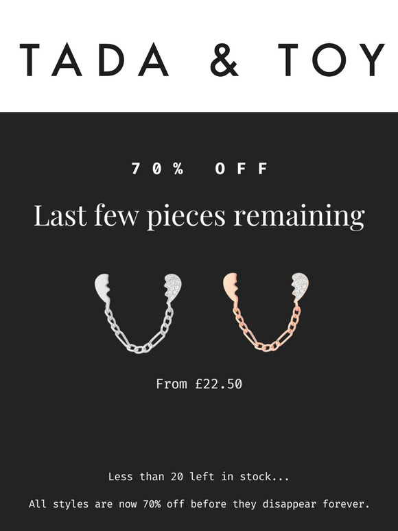 We Still Have Studs At 70% Off!