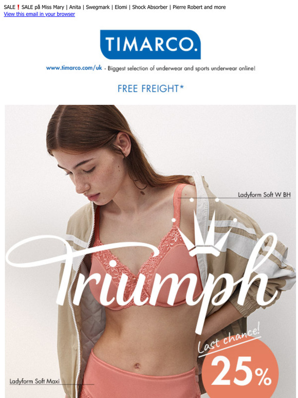 Last chance! Triumph 25%‼️