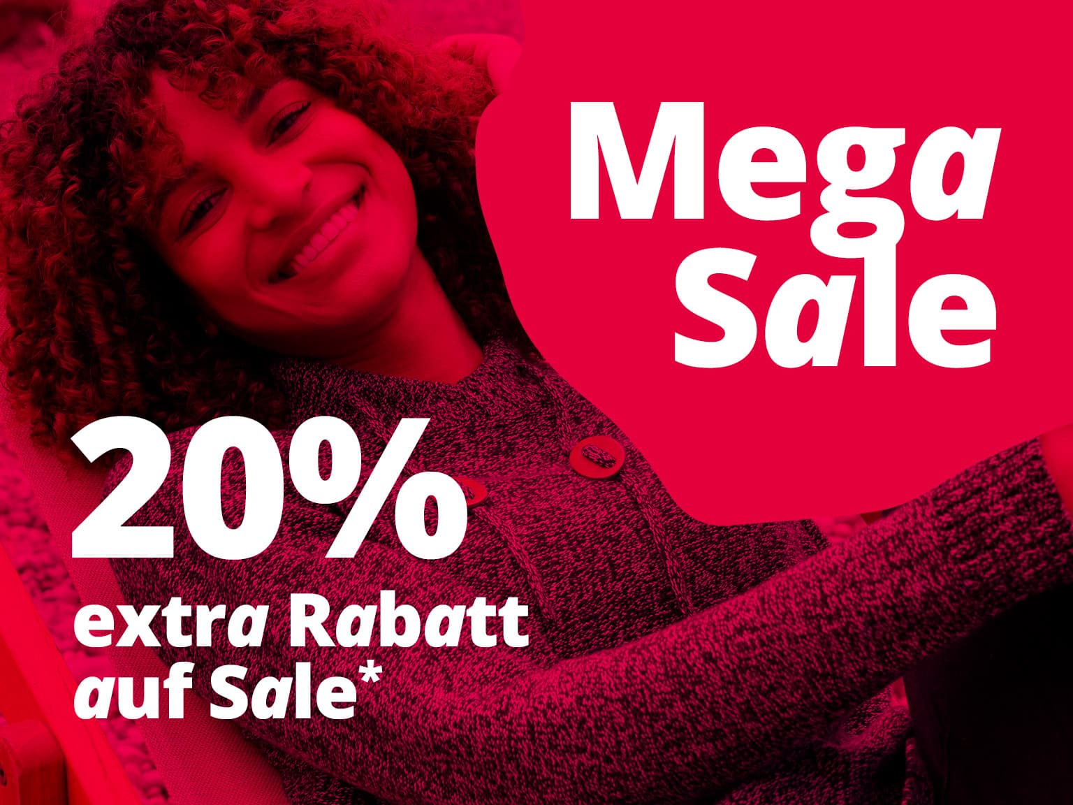 Mega Sale - 20% extra Rabatt auf Sale
