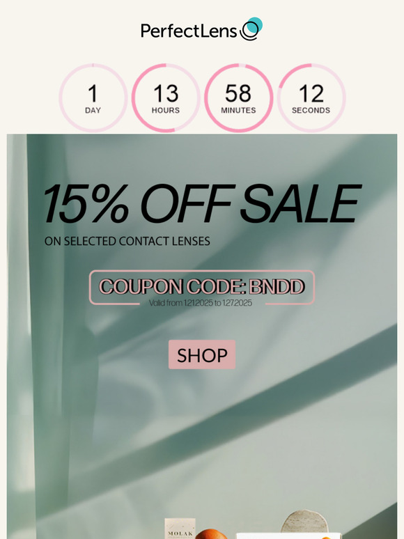 Don’t Miss Out! 15% Off Ends Tomorrow