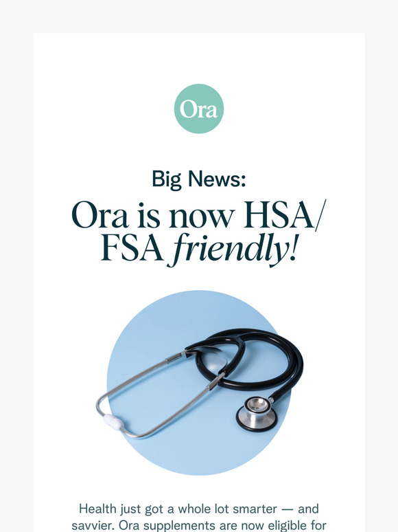 ❗Got HSA or FSA? Use it for Your Supplements 🤩