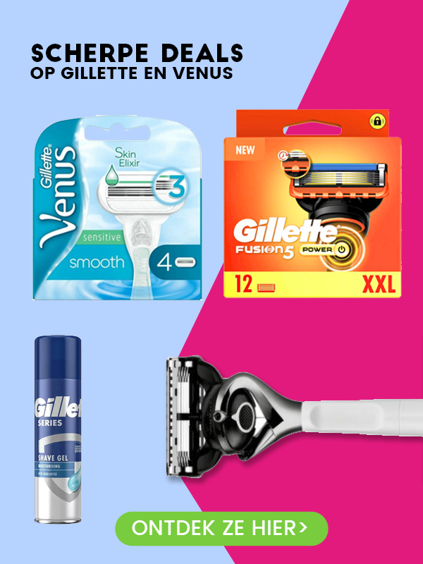 Aanvallers Gillette scherpe deals