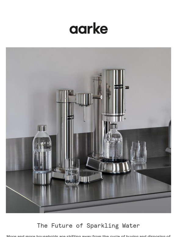 Sustainable, Seamless, and Premium Sparkling Water