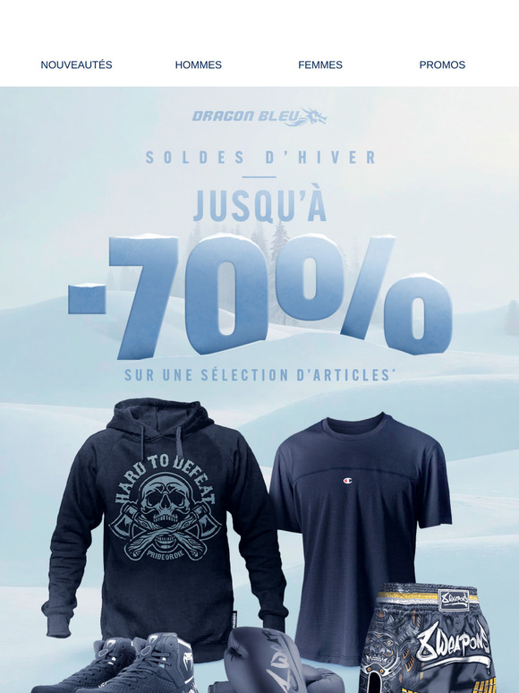 SOLDES : Nouvelle sélection d'articles jusqu'à 70% de réduction🔥