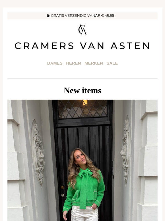 Nieuw binnen: Olaf, Essentiel Antwerp, Marc Cain & Meer!