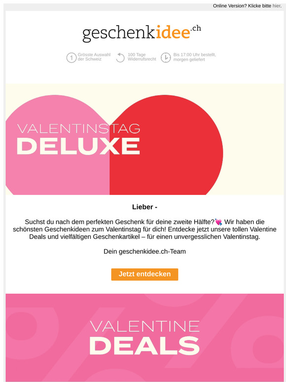 ❤️Erlebnis Deals mit Herz