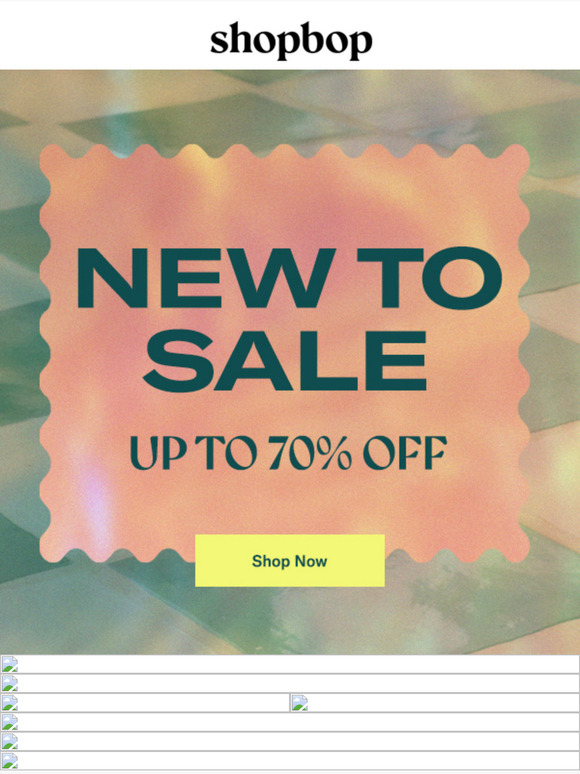 Up to 70% off SALE