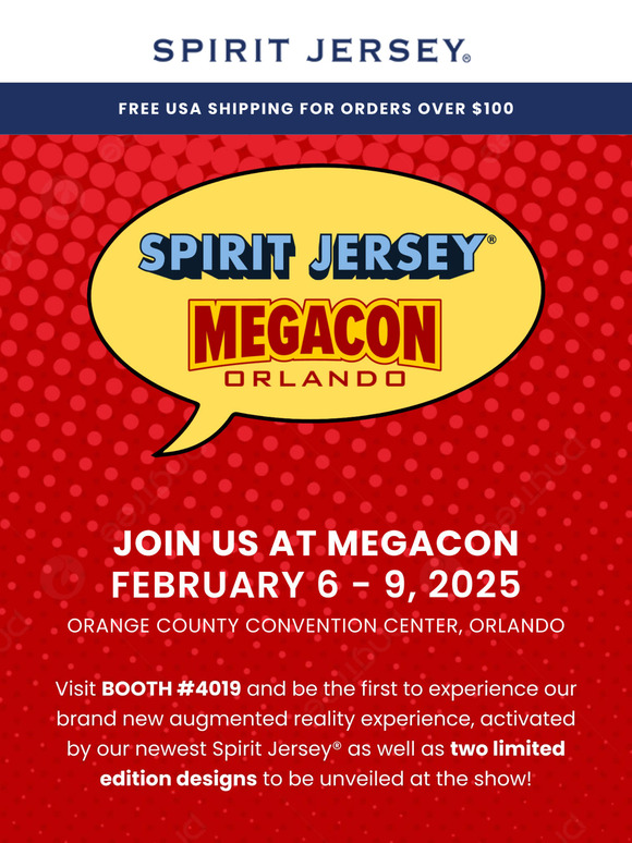 Visit Us at Megacon at Booth #4019 💥