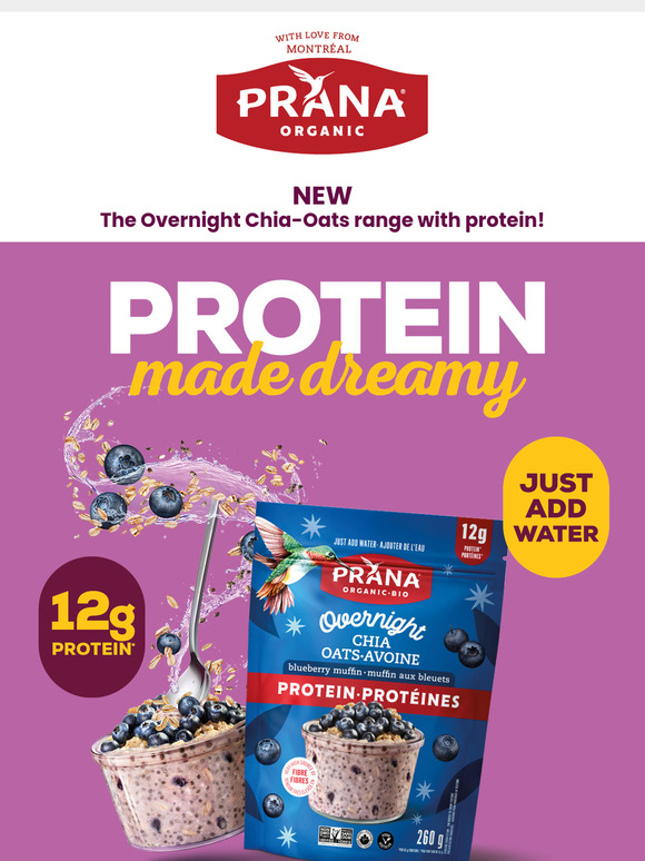 NEW: Overnight Chia-Oats with Protein 😋