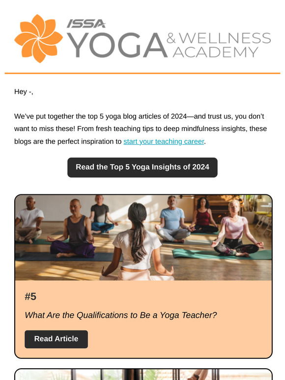 ✨ Top Yoga Articles of 2024 ✨