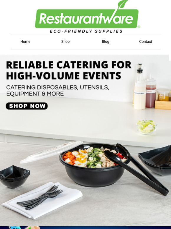 Catering Made Easy, Eco-Friendly, and Reliable 🍴
