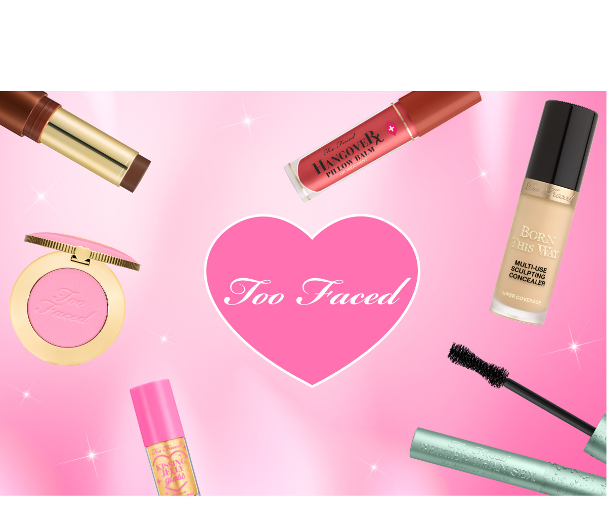 Too Faced rozdáva darčeky