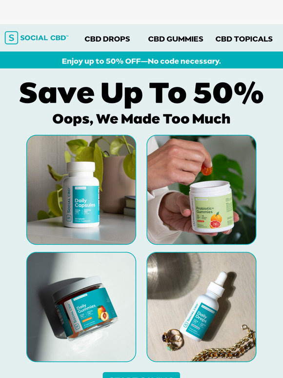 We overstocked—lucky you!
