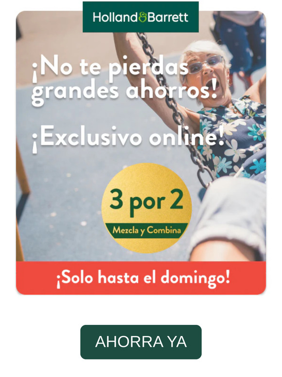 ✨ No te pierdas grandes ahorros ⏰ Solo hasta el domingo